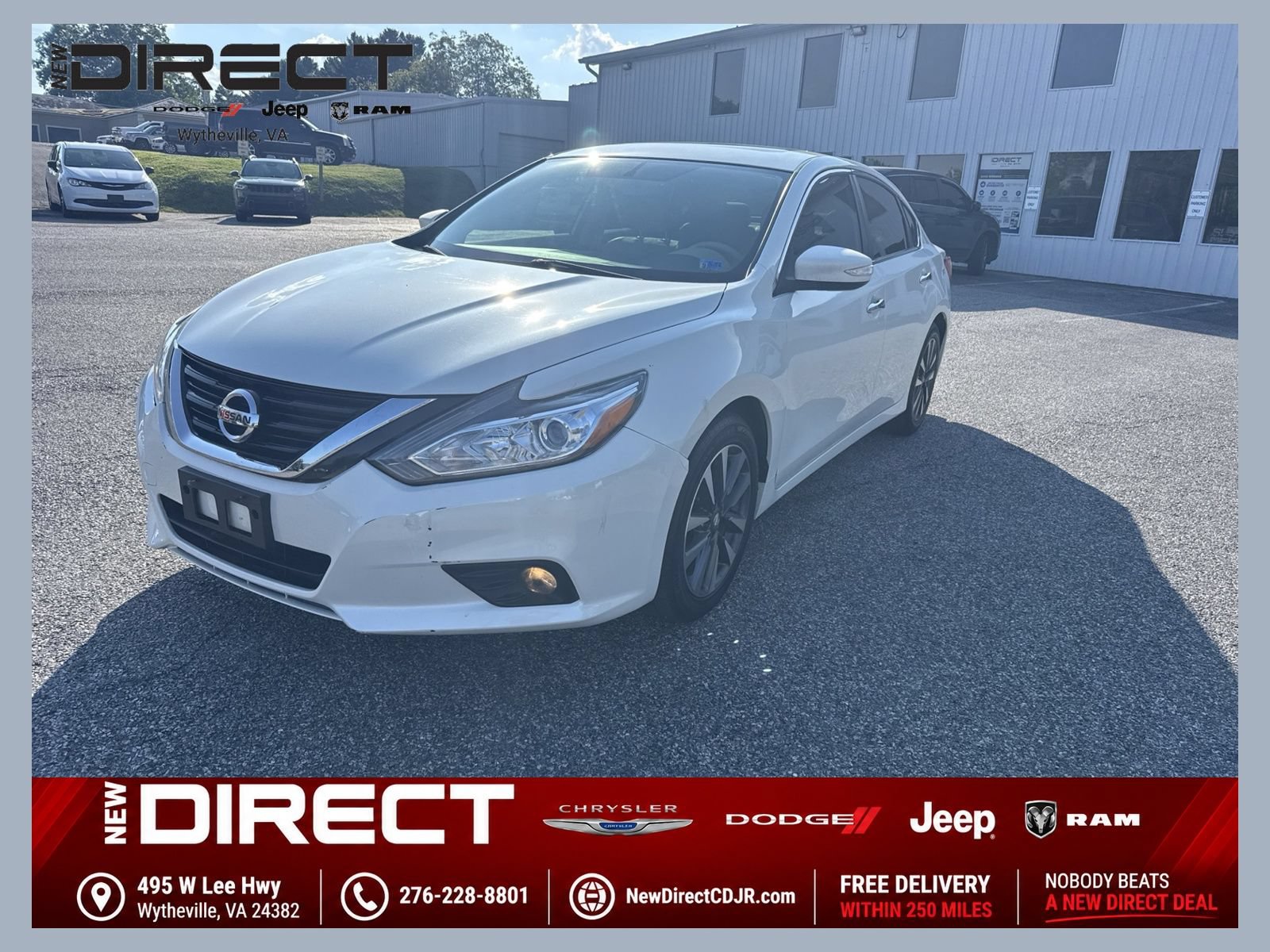 Used 2016 Nissan Altima 2.5 SL w/ Moonroof Package