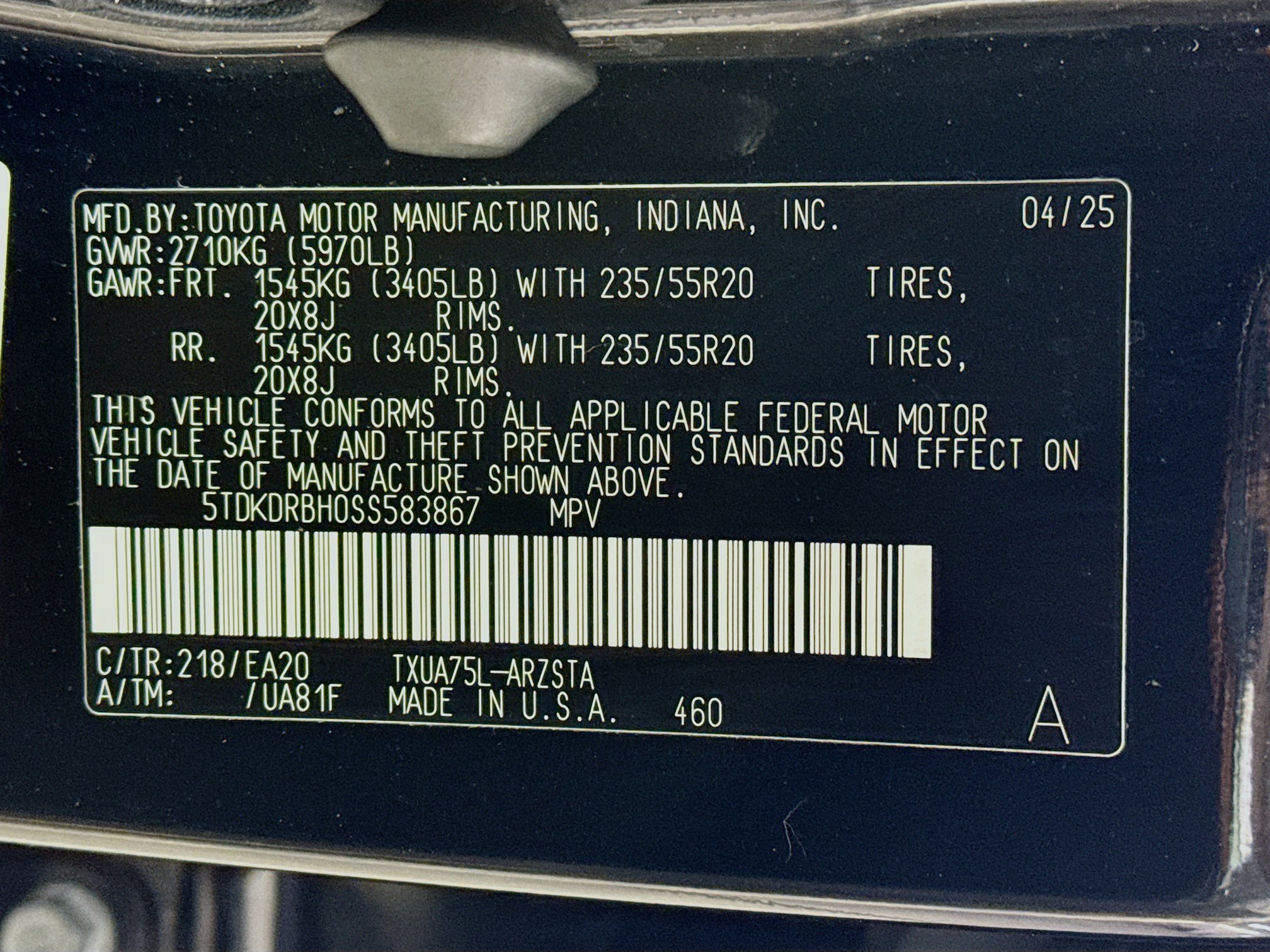 Certified 2025 Toyota Highlander XSE AWD/4WD image 32