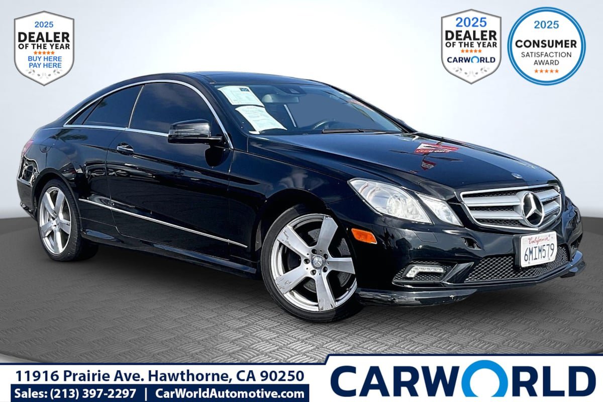 Used 2010 Mercedes-Benz E 550 Coupe image 1