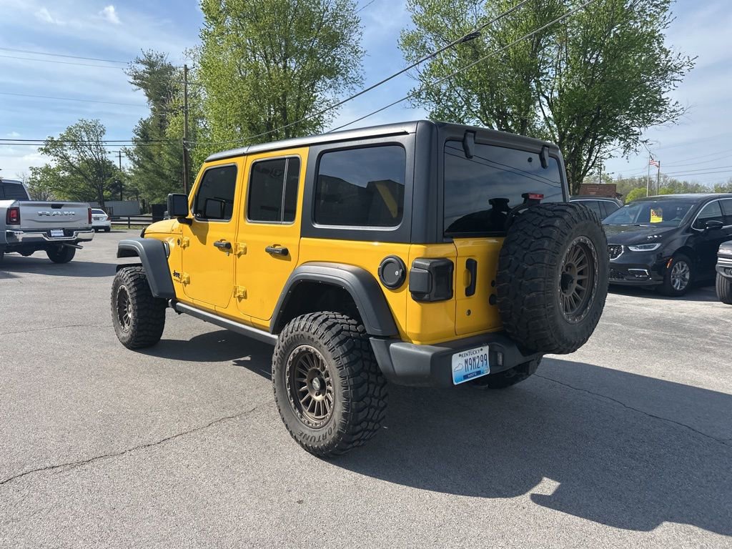 Used 2021 Jeep Wrangler Unlimited Sport image 4