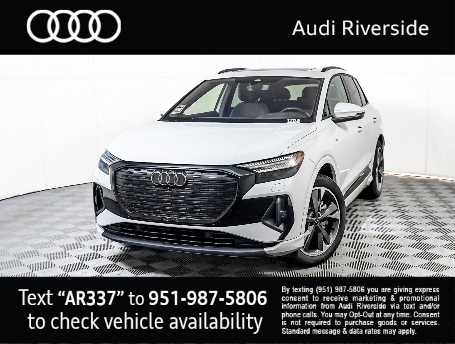 Used 2024 Audi Q4 e-tron Prestige w/ Black Optic Package image 1