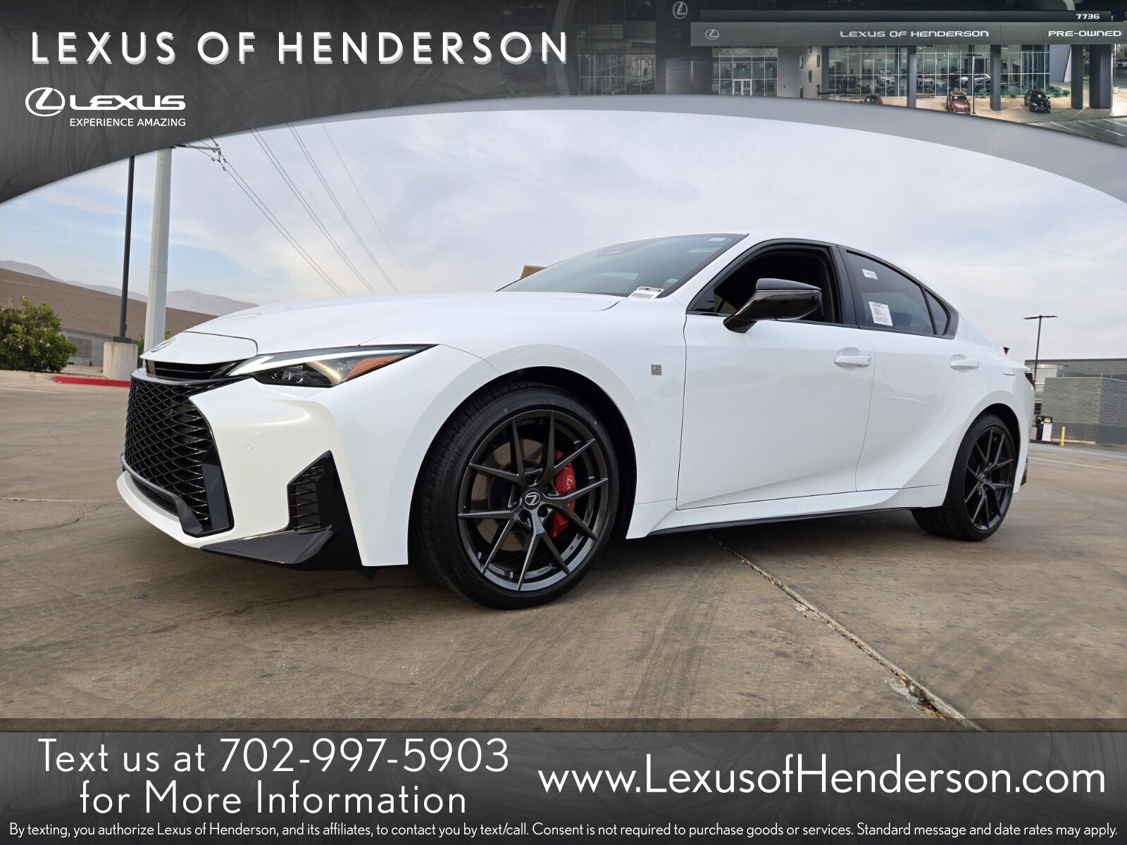 New 2026 Lexus IS 350 F Sport RWD image 1