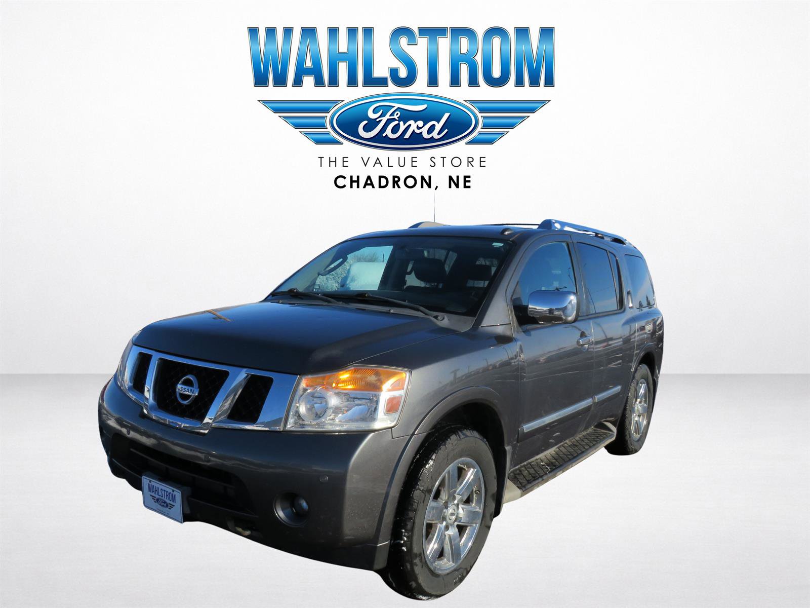 Used 2011 Nissan Armada Platinum w/ 2nd Row Captain Seat Pkg image 1