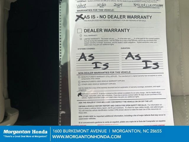 Used 2024 Volvo XC60 B5 Plus image 28