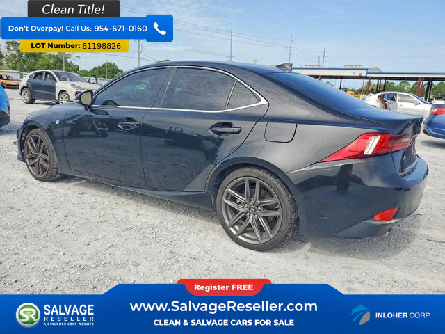 Used 2014 Lexus IS 250 w/ F-Sport Package RWD image 3
