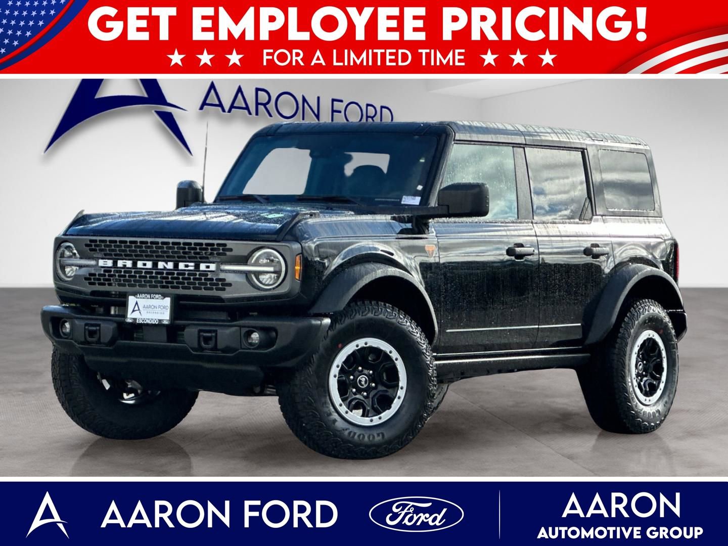 New 2025 Ford Bronco Badlands w/ Sasquatch Package AWD/4WD image 1