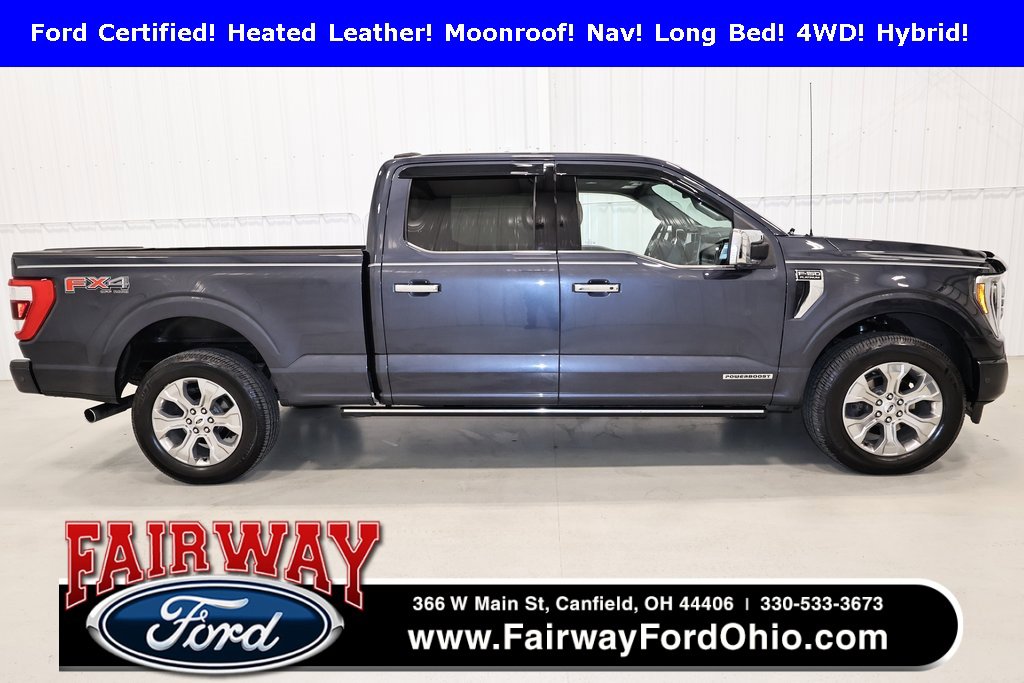 Certified 2021 Ford F150 Platinum w/ Equipment Group 701A High
