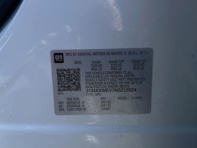 Used 2022 Chevrolet Equinox RS w/ LPO, Floor Liner Package AWD/4WD image 33