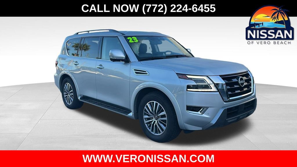 Used 2023 Nissan Armada SL w/ Captain's Chairs Package