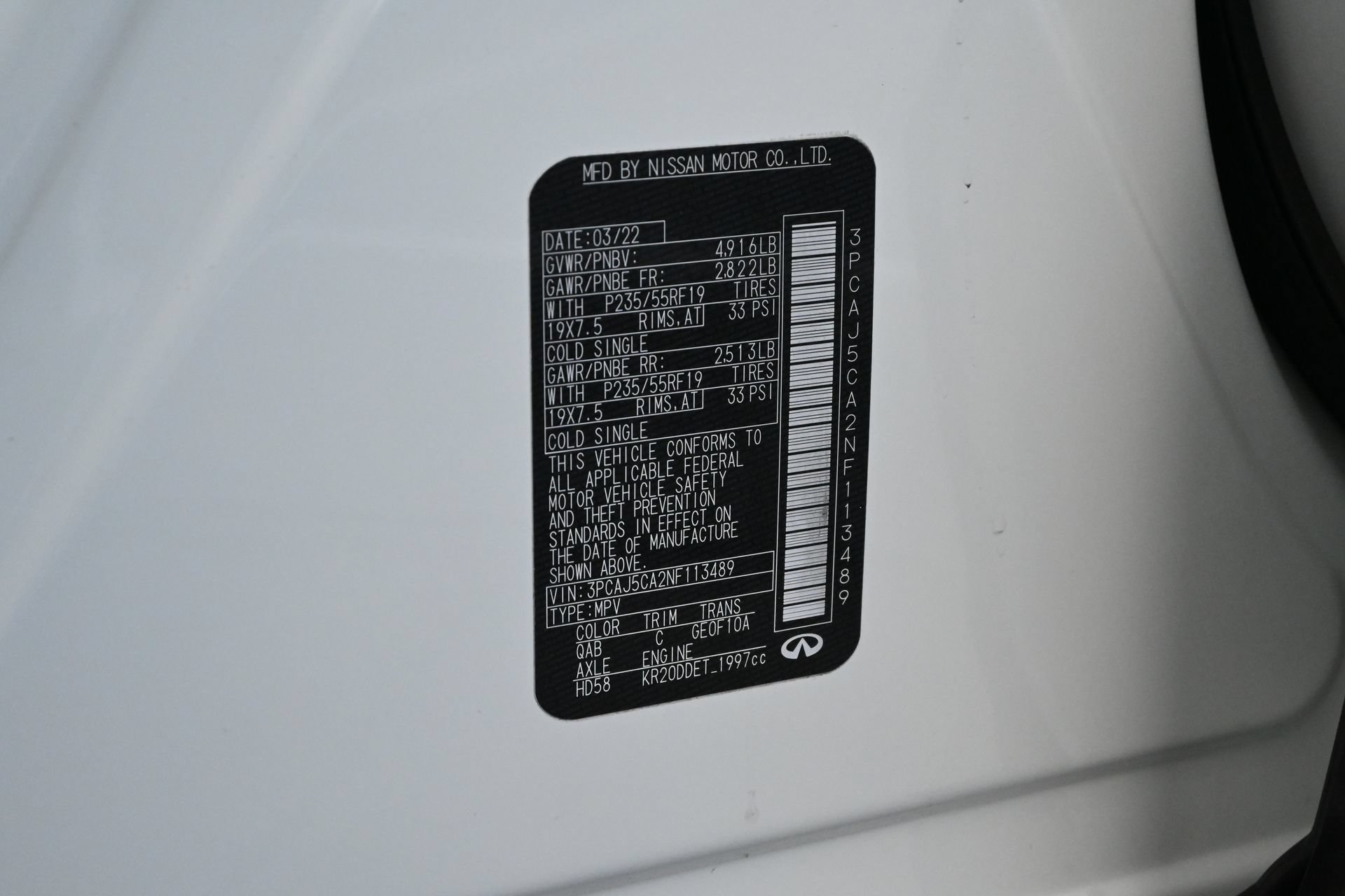 Used 2022 INFINITI QX50 Essential FWD image 30