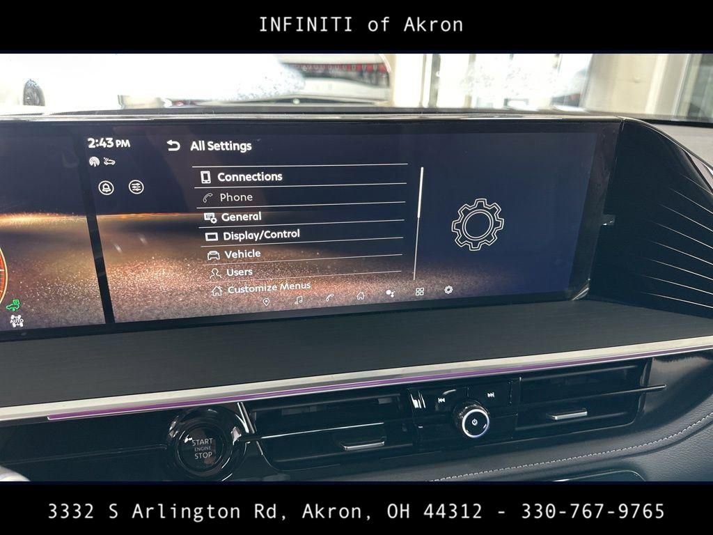 Certified 2025 INFINITI QX80 Sensory image 77