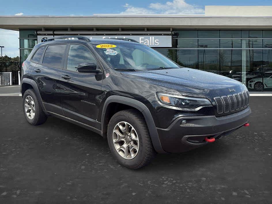 Used 2022 Jeep Cherokee Trailhawk w/ Premium Leather Package