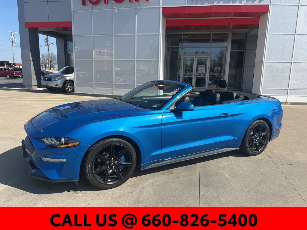 Used 2019 Ford Mustang Convertible w/ Equipment Group 101A RWD image 2