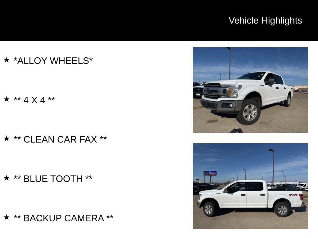 Used 2019 Ford F150 XLT w/ Equipment Group 301A Mid image 4