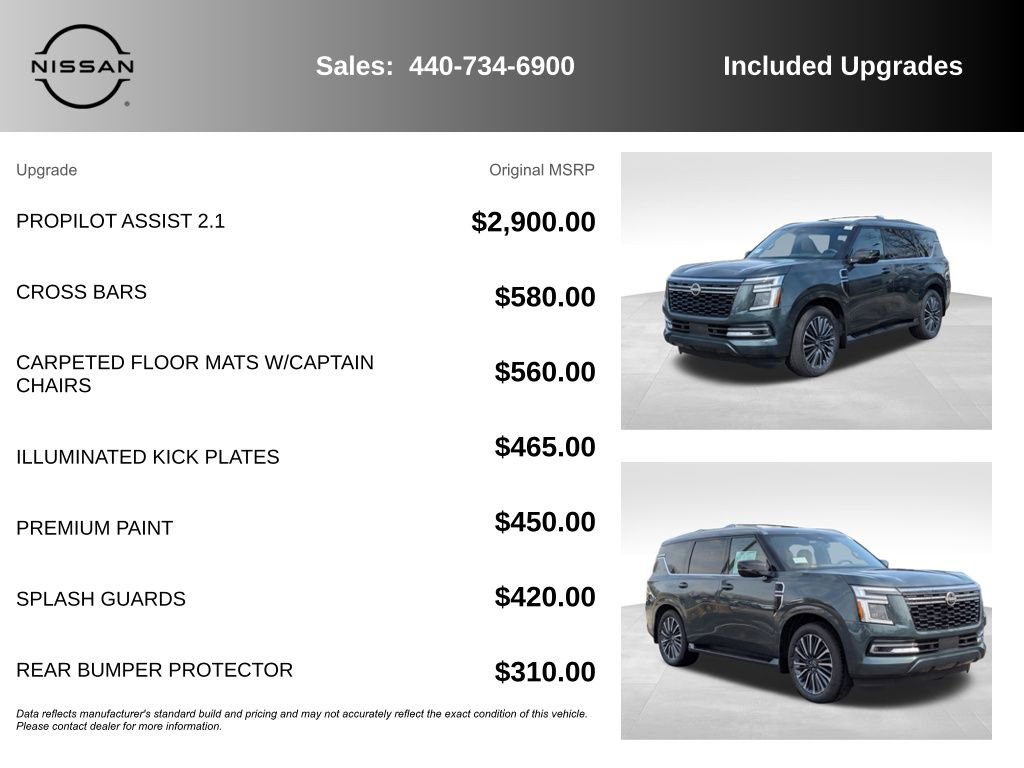 New 2026 Nissan Armada Platinum Reserve image 7