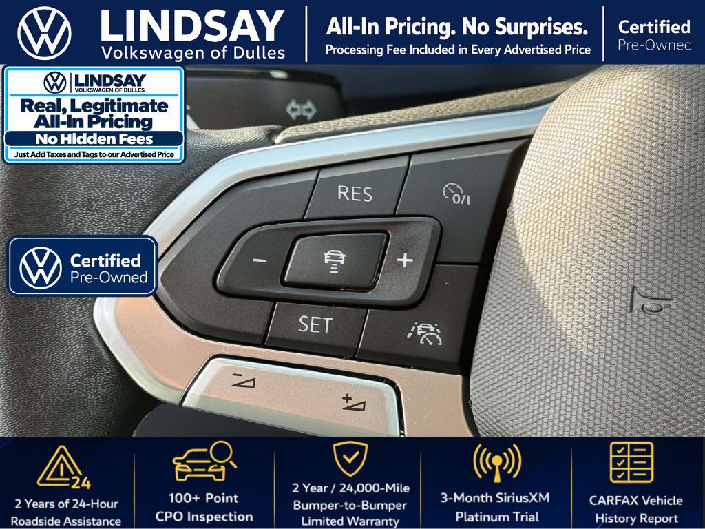 Used 2023 Volkswagen Taos SE w/ Panoramic Sunroof Package AWD/4WD image 24