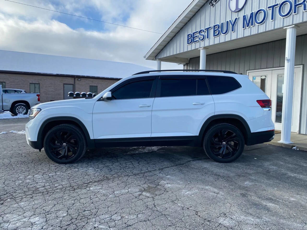 Used 2022 Volkswagen Atlas SE w/ Panoramic Sunroof Package image 4