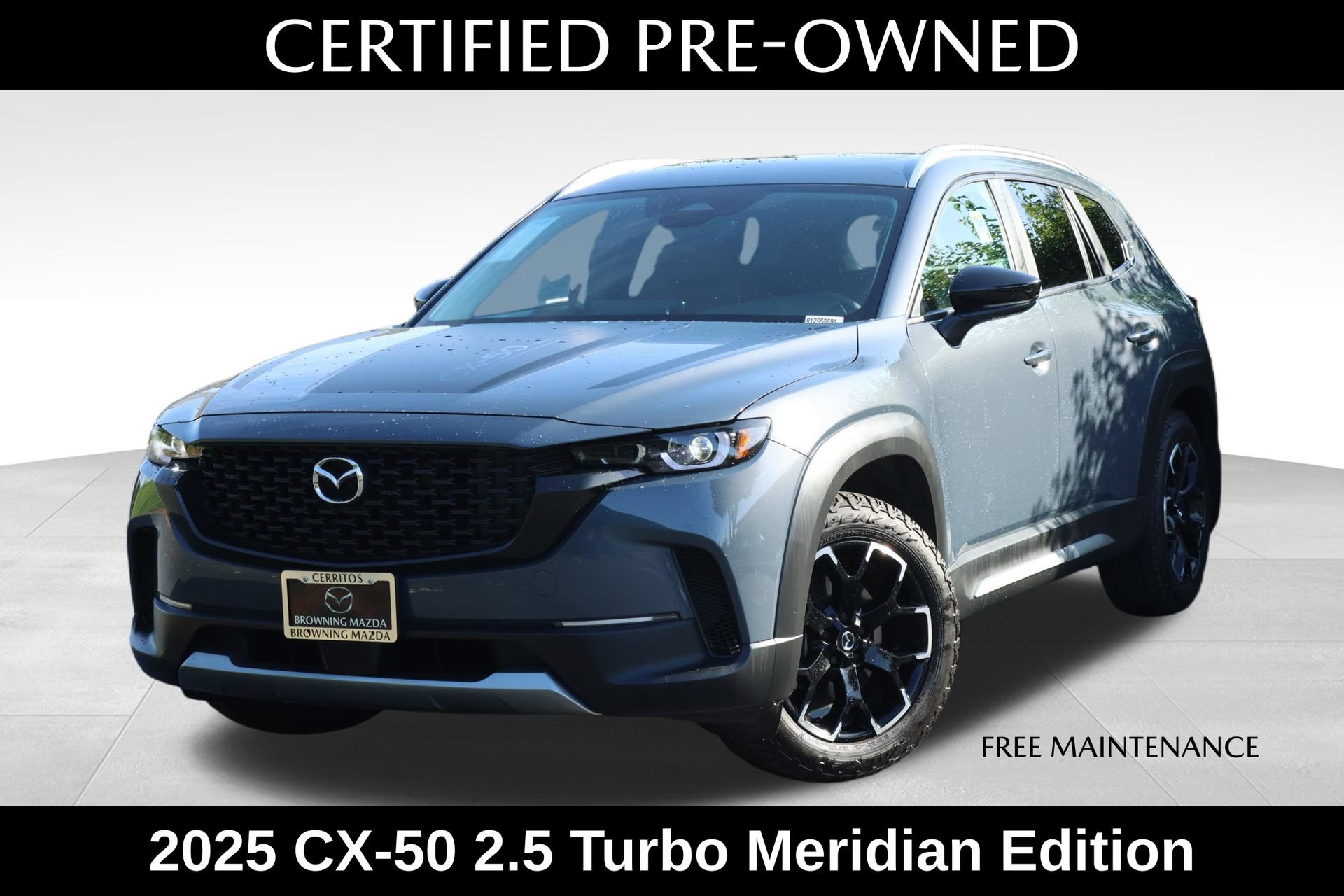 Certified 2025 MAZDA CX-50 Meridian Edition w/ Apex Package