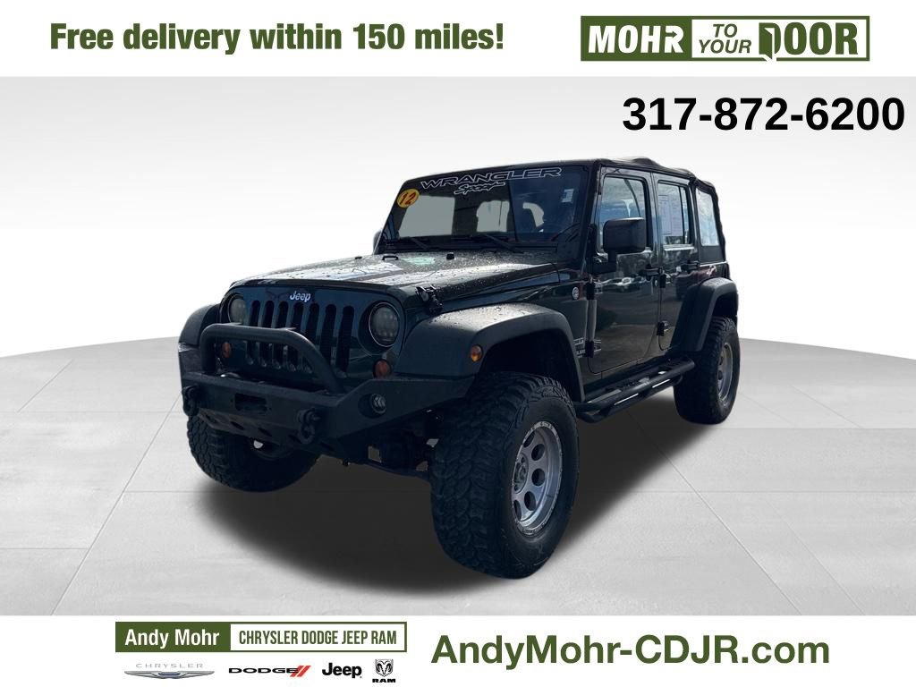 Used 2012 Jeep Wrangler Unlimited Sport image 3