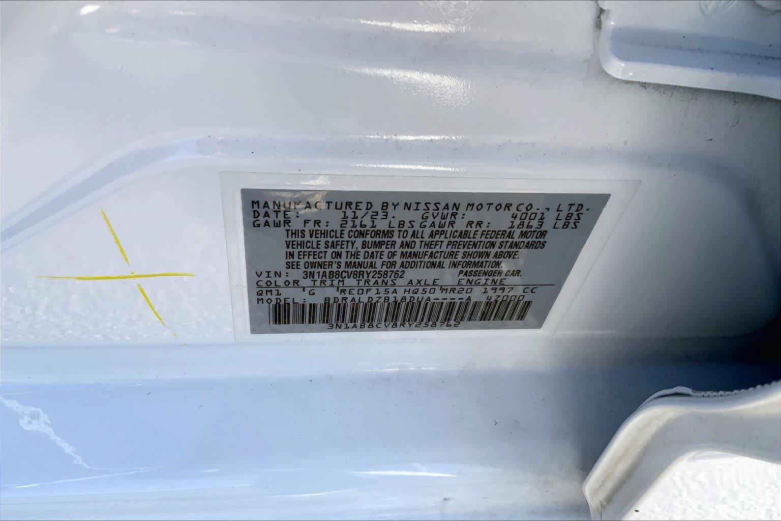Used 2024 Nissan Sentra SV FWD image 33