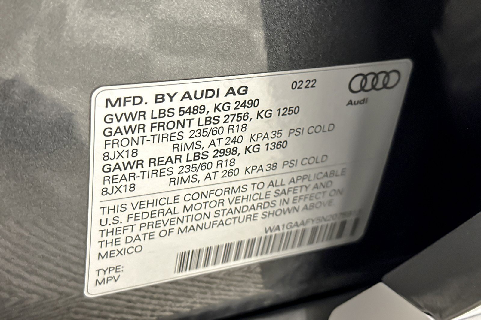 Used 2022 Audi Q5 2.0T Premium w/ Convenience Package image 26