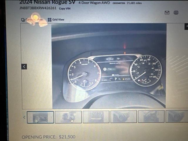 Used 2024 Nissan Rogue SV AWD/4WD image 7