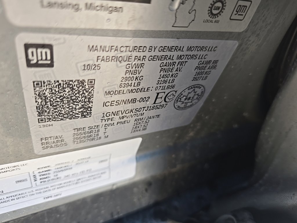 Used 2026 Chevrolet Traverse LT AWD/4WD image 14