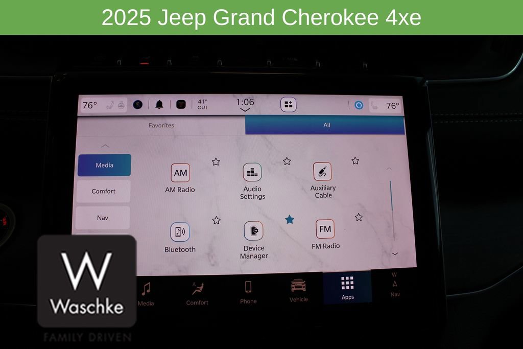 New 2025 Jeep Grand Cherokee Limited 4xe w/ Trailer Tow Package image 57