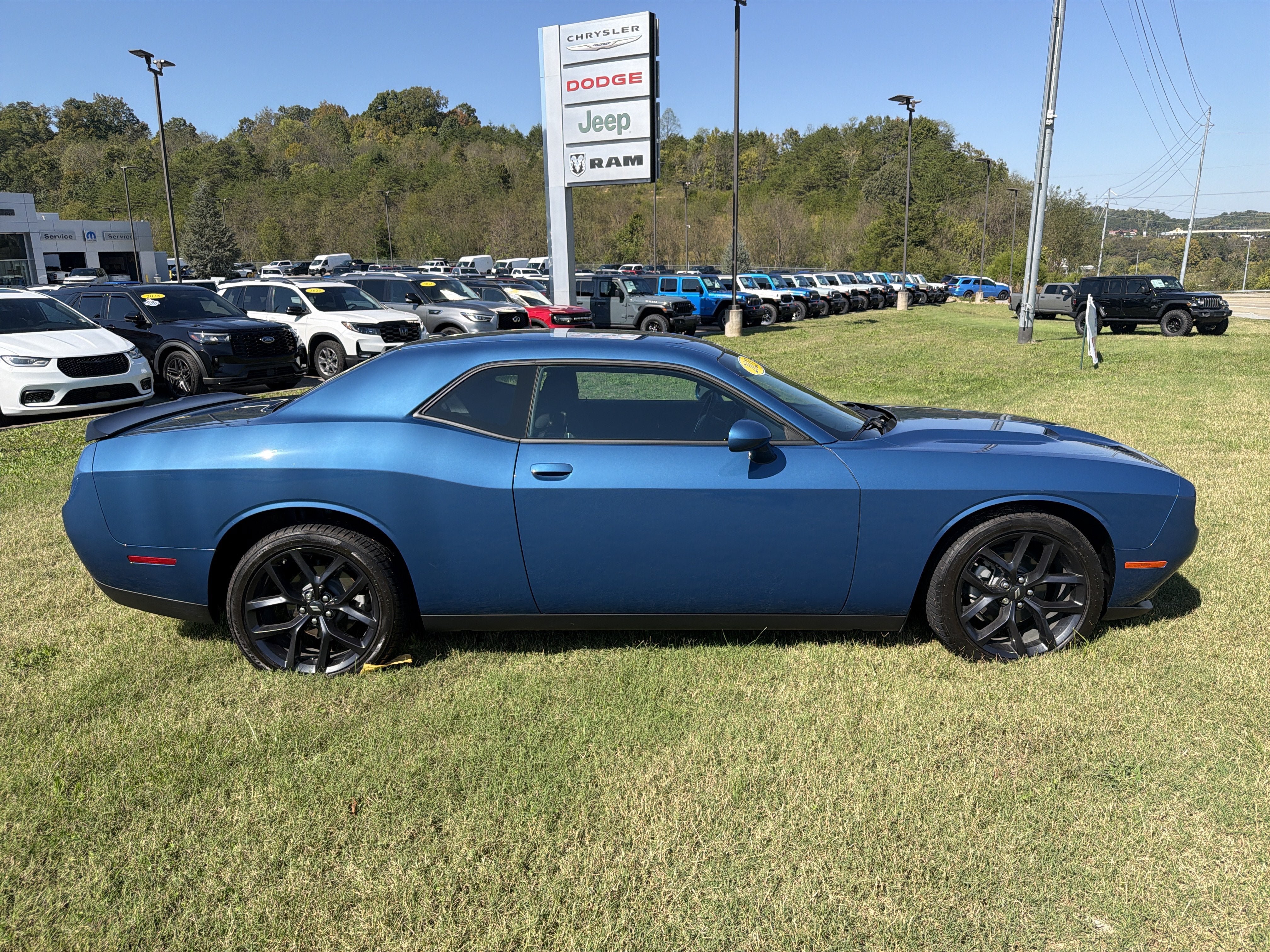Used 2023 Dodge Challenger SXT w/ Blacktop Package RWD image 6