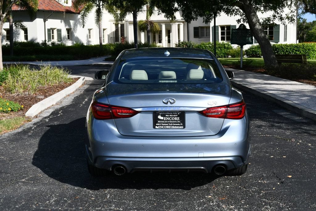 Used 2018 INFINITI Q50 Luxe w/ Sensory Package (Luxe) RWD image 28