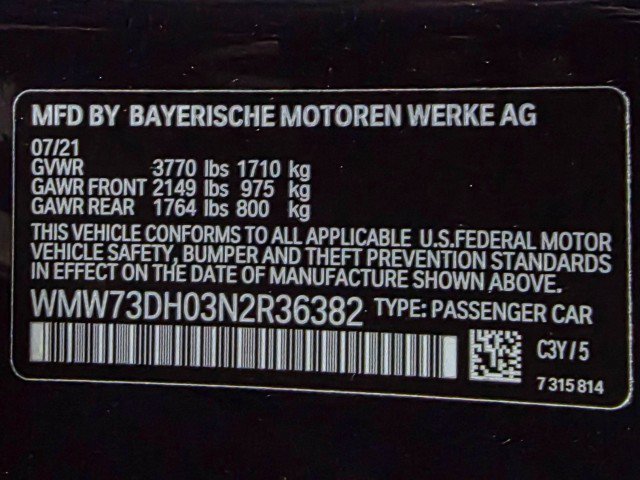 Used 2022 MINI Cooper John Cooper Works w/ Driver Assistance Package FWD image 36