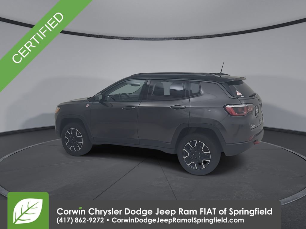 Certified 2020 Jeep Compass Trailhawk w/ Cold Weather Group image 10