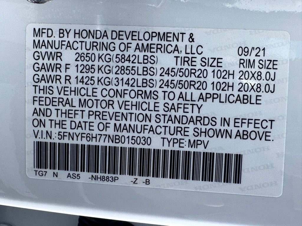 Used 2022 Honda Pilot Black Edition image 49