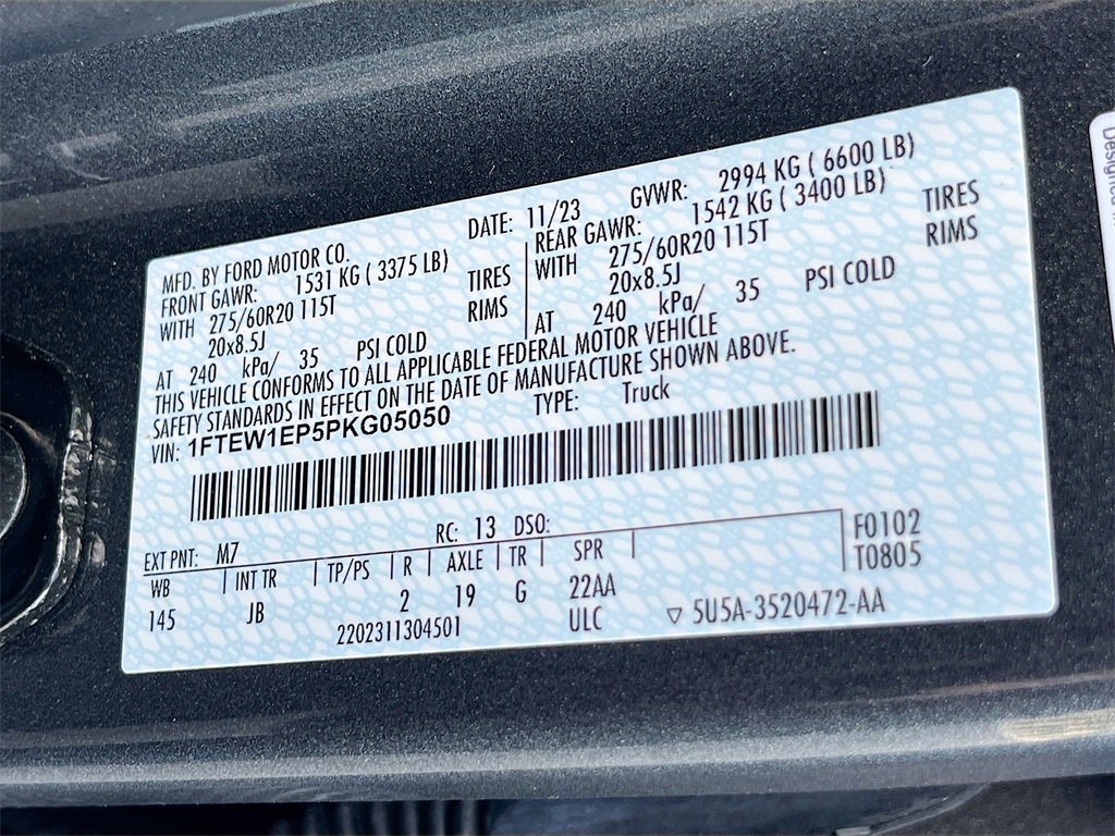 Used 2023 Ford F150 XL w/ STX Appearance Package image 33