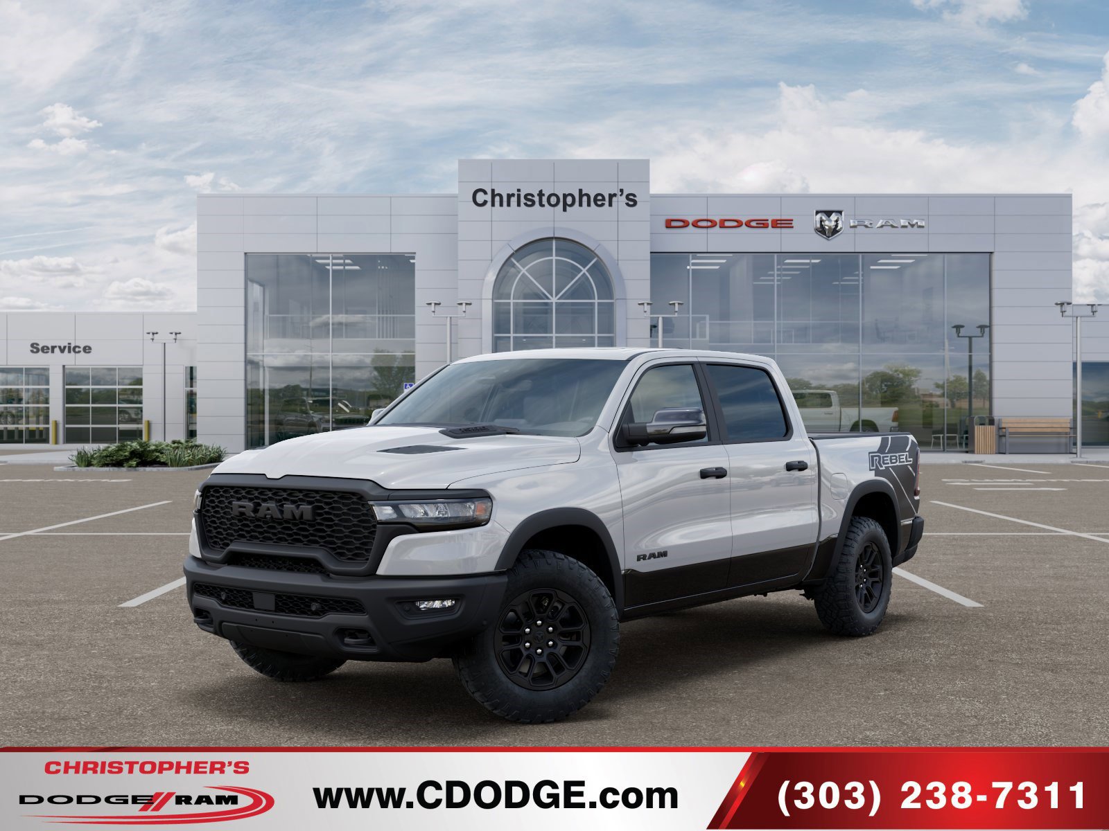 New 2026 RAM 1500 Rebel w/ Advanced Safety Group II AWD/4WD image 1