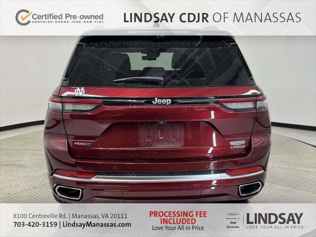 Certified 2023 Jeep Grand Cherokee Summit AWD/4WD image 7