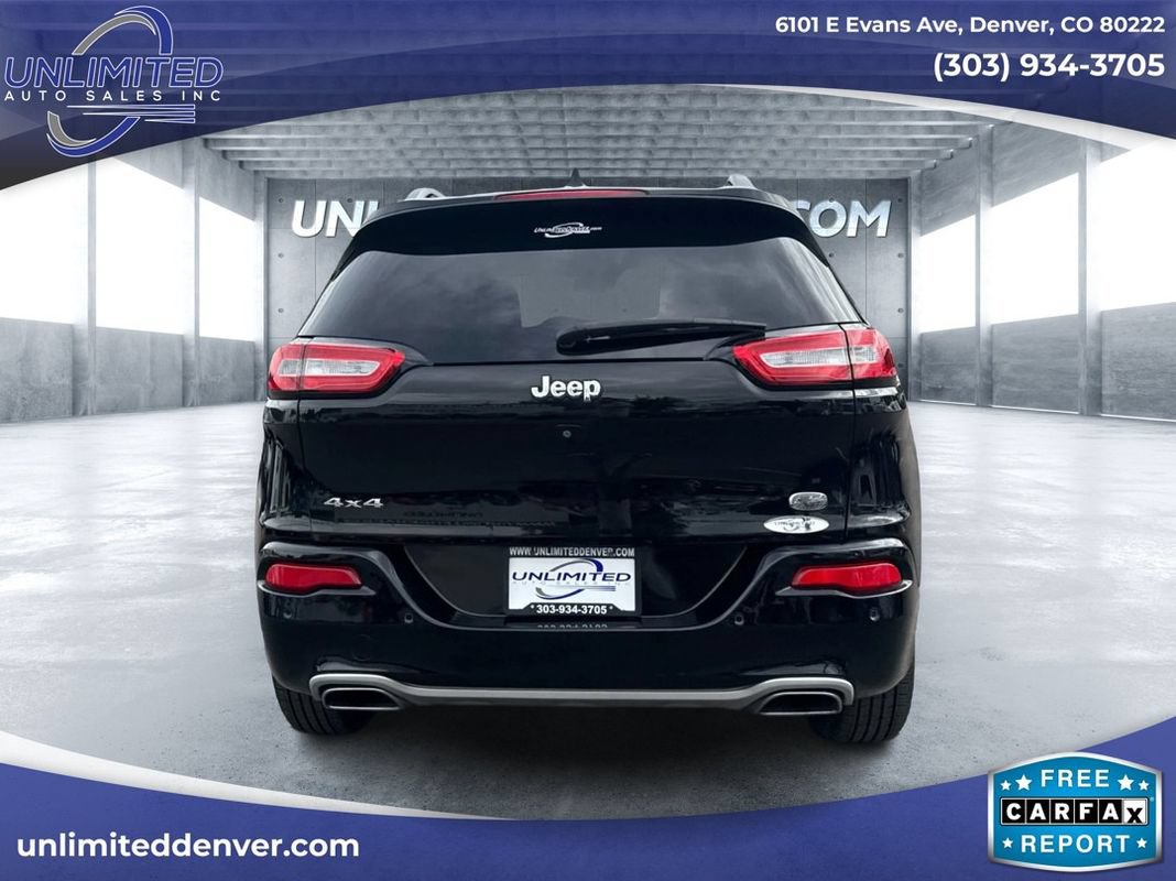 Used 2018 Jeep Cherokee Overland AWD/4WD image 4