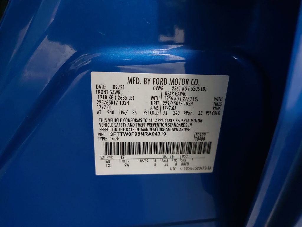 Used 2022 Ford Maverick XL w/ Equipment Group 100A Standard image 34