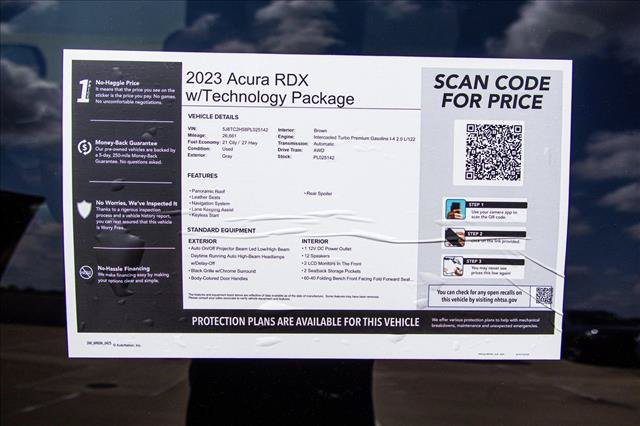 Used 2023 Acura RDX w/ Technology Package AWD/4WD image 29
