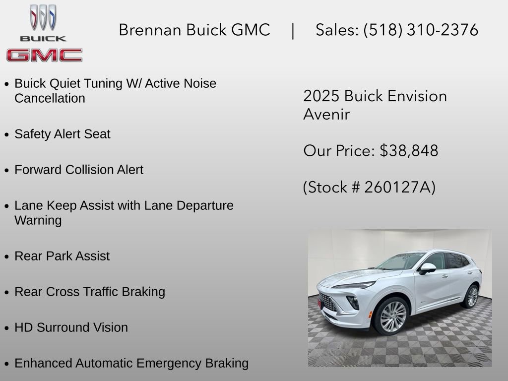 Used 2025 Buick Envision Avenir AWD/4WD image 6