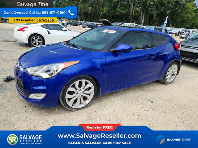 Used 2012 Hyundai Veloster w/ Style Pkg FWD image 1
