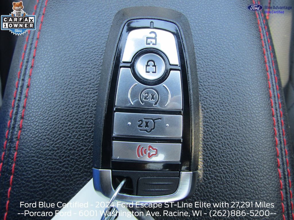Certified 2024 Ford Escape ST-Line Elite w/ Premium Technology Package AWD/4WD image 40