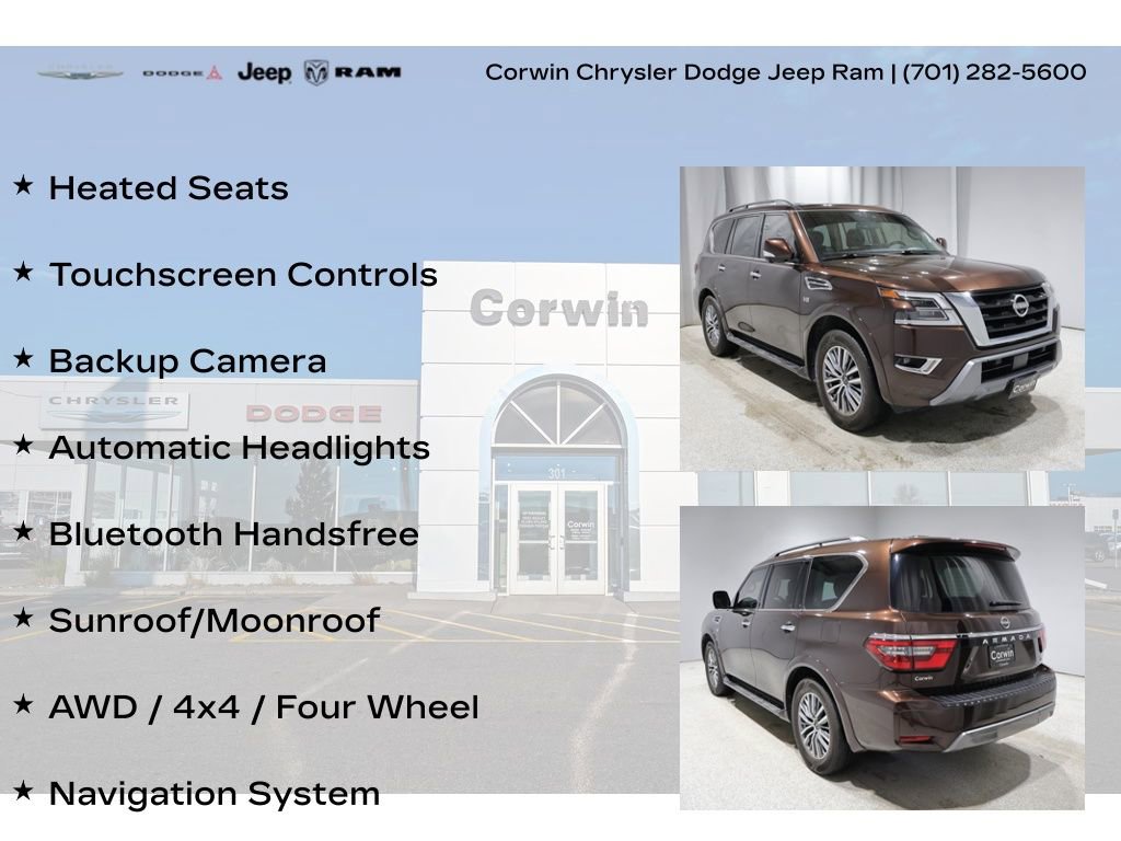 Used 2022 Nissan Armada SL w/ Captain's Chairs Package image 8
