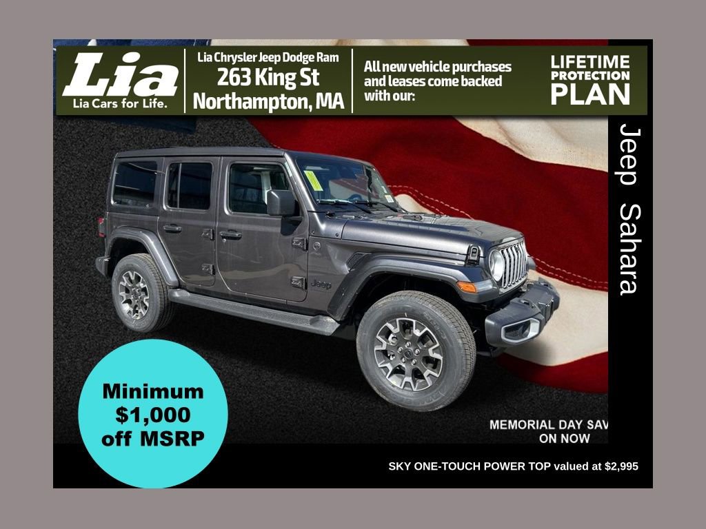 New 2026 Jeep Wrangler Unlimited Sahara