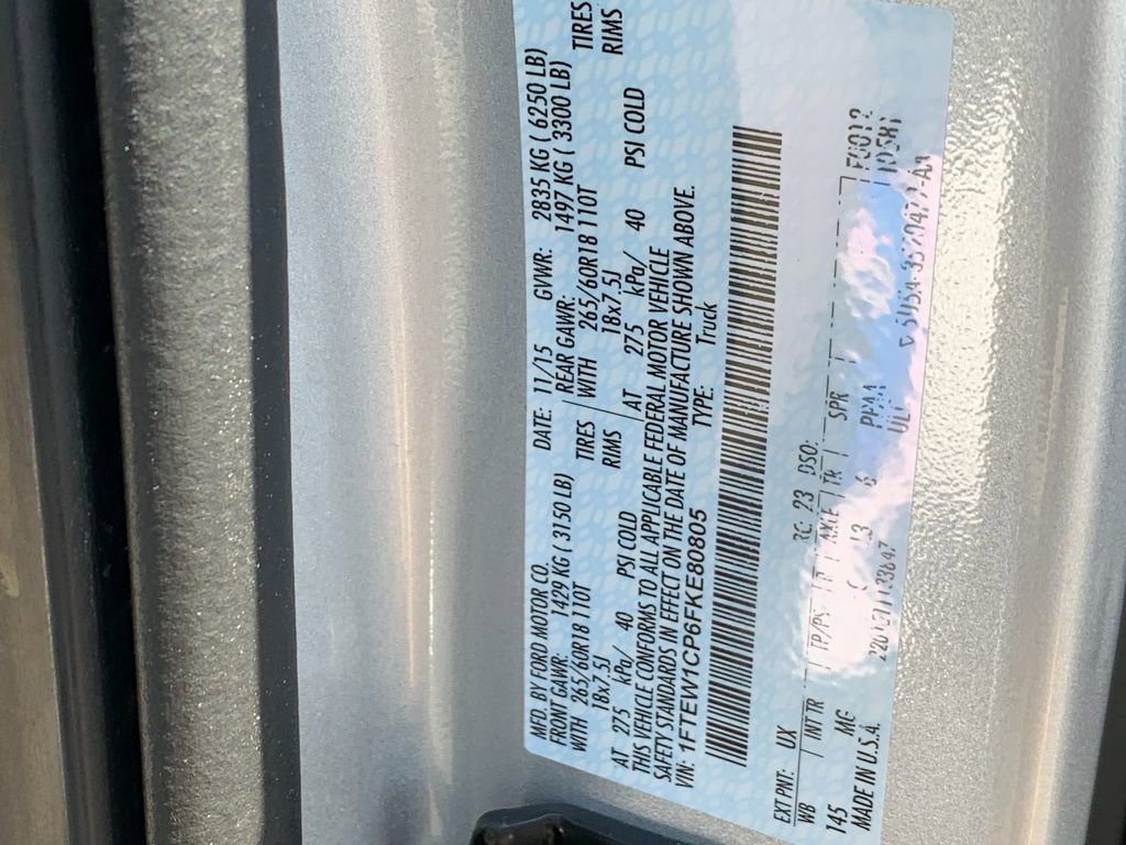 Used 2015 Ford F150 XLT w/ Equipment Group 302A Luxury RWD image 12