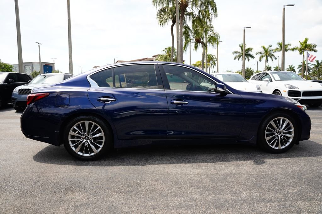 Used 2023 INFINITI Q50 Luxe w/ Cargo Package RWD image 11