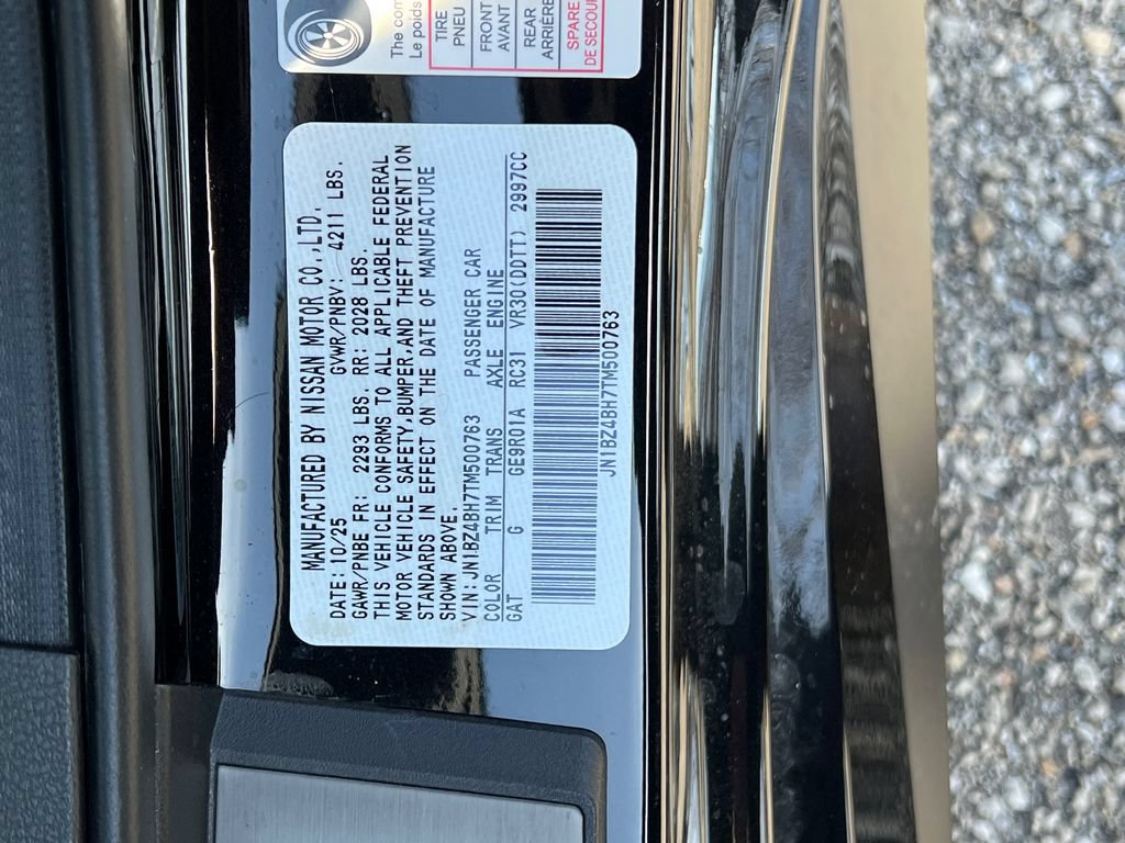 New 2026 Nissan Z Performance w/ Floor Mat Package RWD image 29