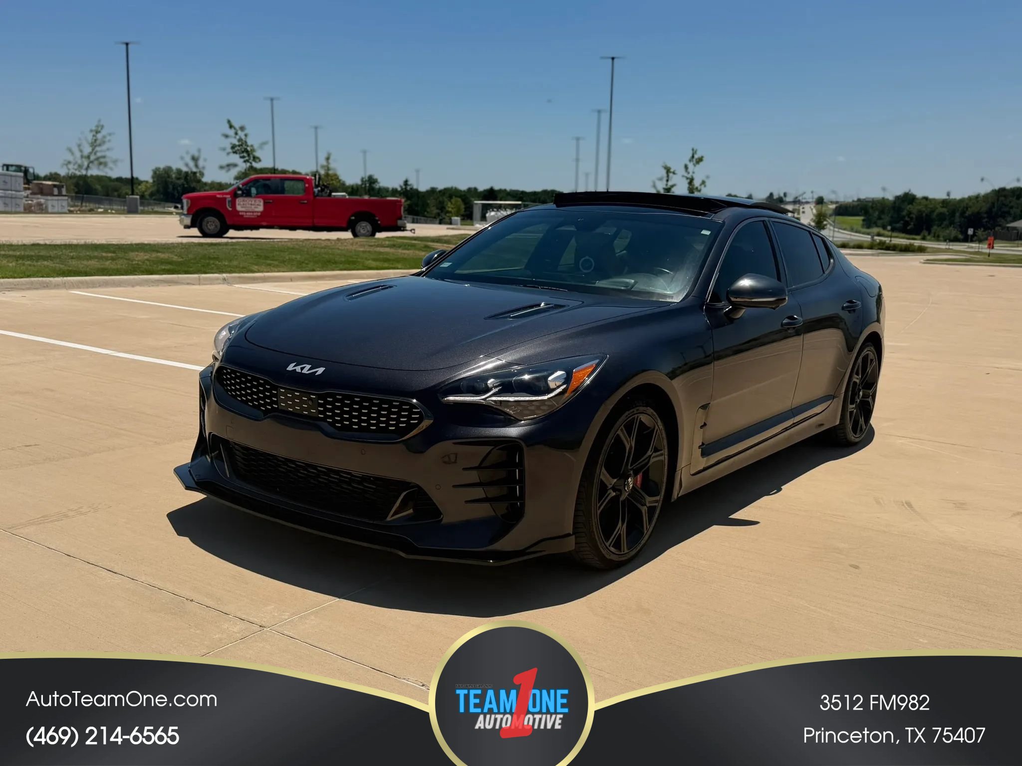 Used 2022 Kia Stinger GT2 w/ Red Interior Color Package RWD image 1