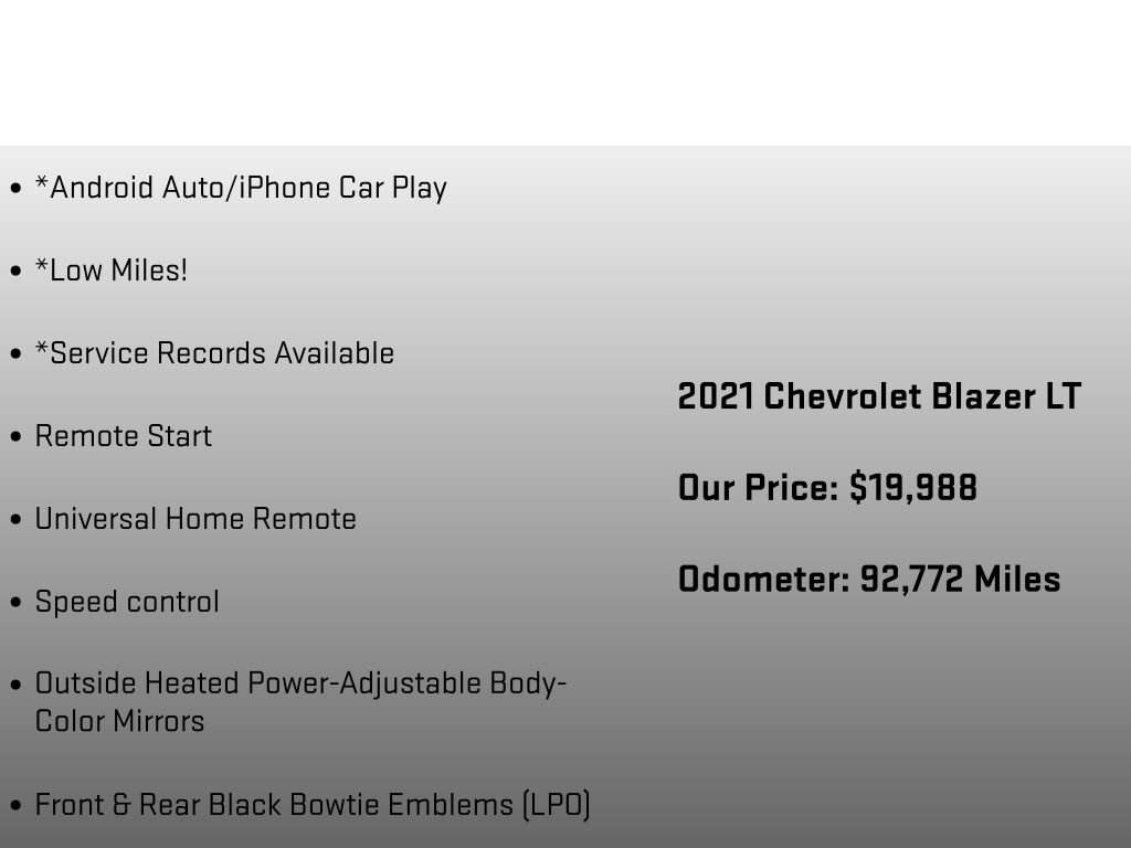 Used 2021 Chevrolet Blazer LT image 18