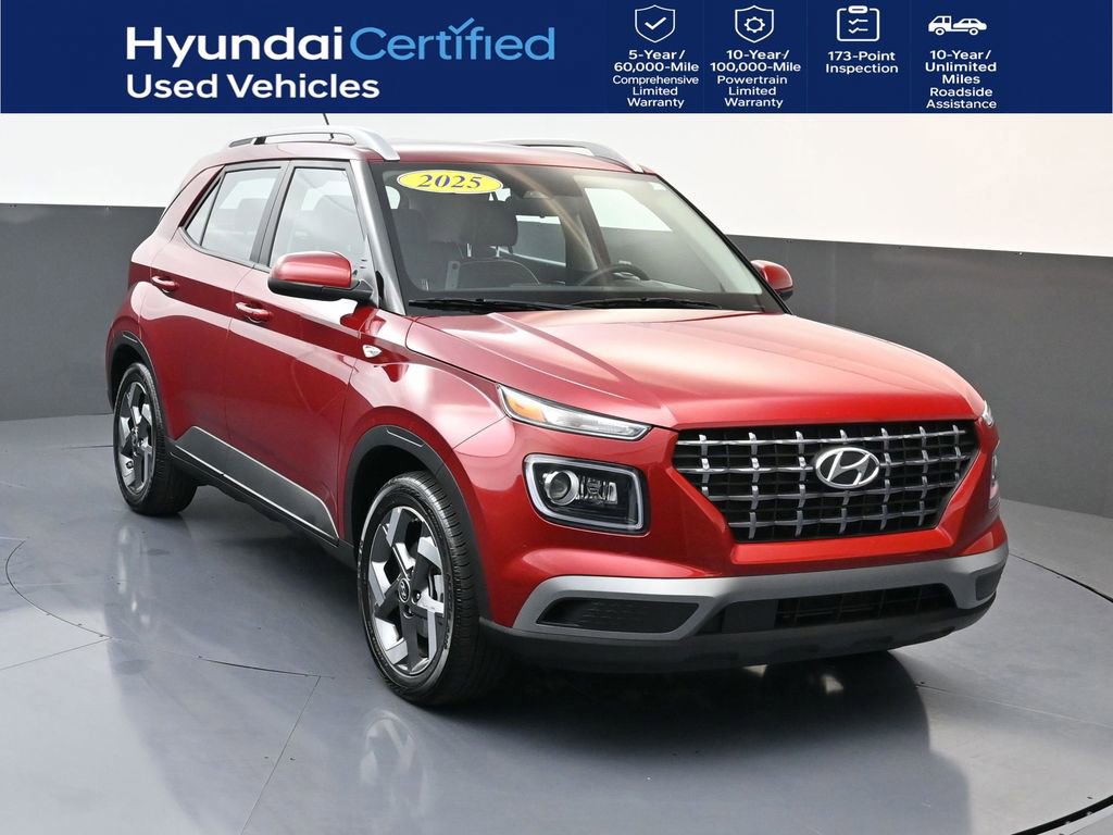 Certified 2025 Hyundai Venue Limited